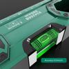 12inch/24inch Magnetic Spirit Level with Metric Scale and 45/90/180 Degree Bubbles Measureing Ruler Aluminum Level Ruler