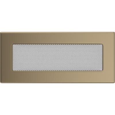 Tampa de ventilação 11x24 banhada a ouro