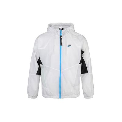 Heritage Windrunner Water-Resistant Hooded Jacket Men Outerwear White CJ4359-100