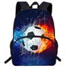 Kids School Backpack Elementary Students - Large Capacity Ergonomic Design Cartoon Print Oxford Fabric