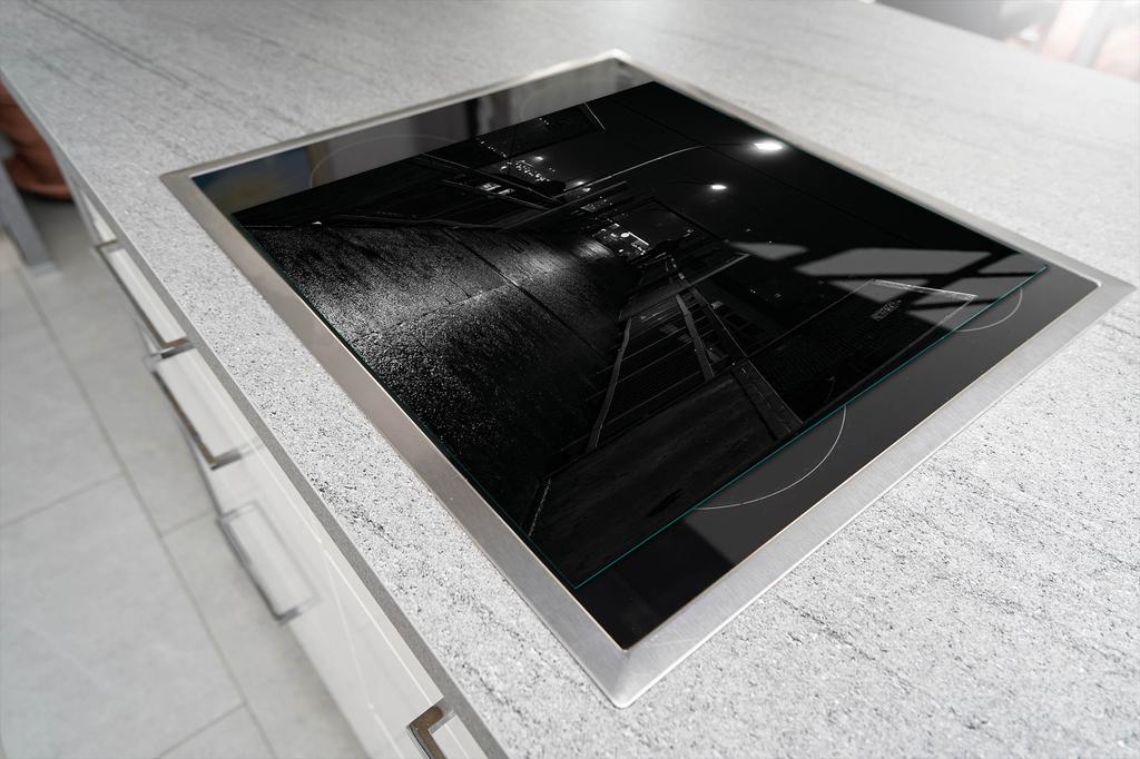 GLAS-SCHNEIDEBRETT 52x40 STRASSE