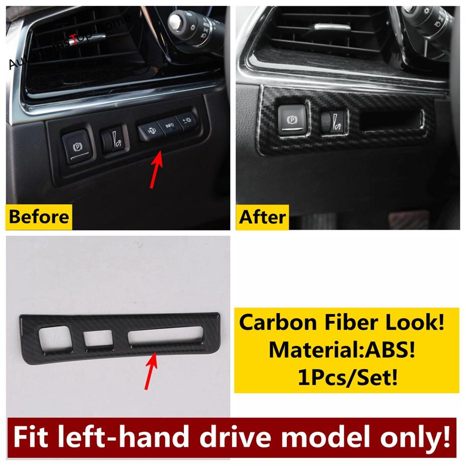 For Cadillac XT6 Window Lift Button / Air Conditioning Outlet AC Vent / Shift Gear Panel / Head Lights Cover Trim