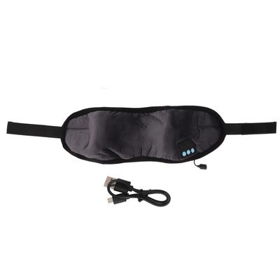 Wireless Bluetooth Music Eye Cover Soft Velvet Music Sleeping Eye Cover for Home Dormitory
