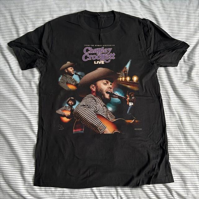 New Charley Crockett Live from the Ryman Gift For Fans Unisex S-5XL Shirt SG31 Unisex T-Shirt XXXXL