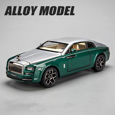 1/22 skala Wraith odlany model samochodu zabawka, zabawka napędzana typu naciągnij i puść pojazd z dźwiękiem i światłem dla dzieci maluch chłopcy dziewczęta kolekcja prezentów