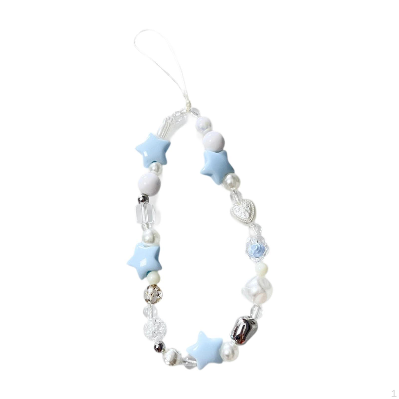 

Шнурок-подвеска для мобильного телефона, Шнурок на запястье, Бижутерия-брелок из бусин, Шнурок для телефона, для