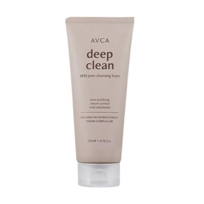 Pore Deep Clean BHA Cleansing Foam Exfoliating Pore Care Facial Cleanser 200ml