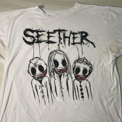 Neue SEETHER Band Kollektion Geschenk Für Fans S bis 5XL Weißes T-Shirt Unisex T-Shirt