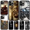 Retro Moto Cross Motorcycle Phone Case For iPhone 17 Air 14 15 16 13 12 Max For Apple iPhone 17 Air 11 Pro Max Plus Coque