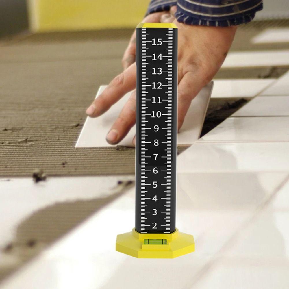 Light Steel Ceiling Leveling Ruler Graduated Scale Wall Lay Tool  Construction Site