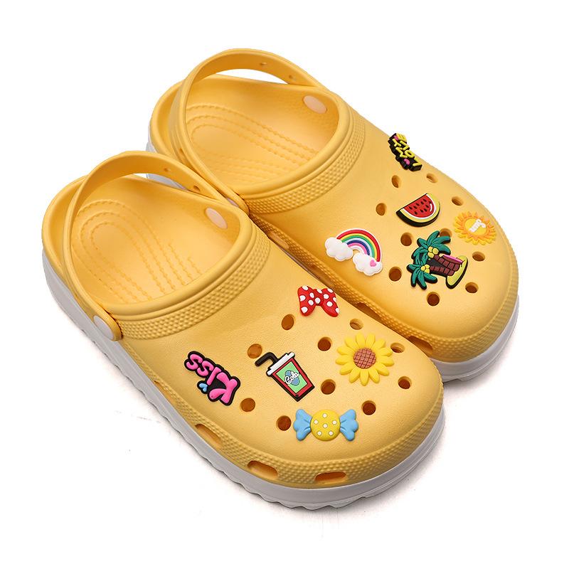 2022 Fashion Pink Women'S Clogs Platform Summer Outdoor Garden Shoes Flats Comfortable Designer Sandals Women Sandalias De Mujer