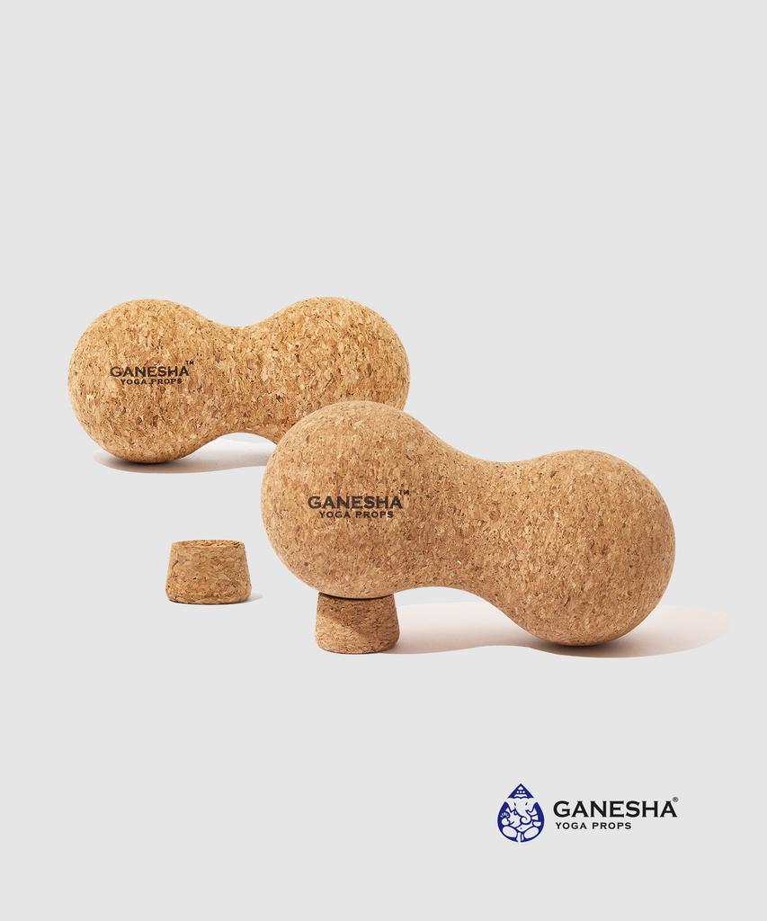 GANESHA YOGA PROPS Ganesha Cork Massage Ball Dual Standard