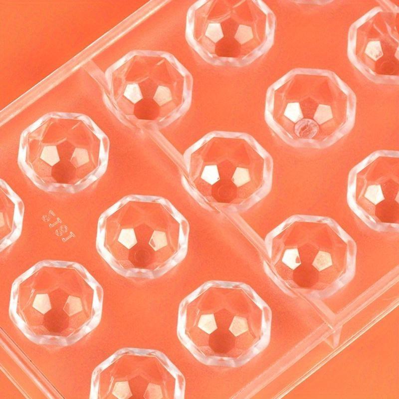 Diamind Shape Polycarbonate Chocolate Mold for Candy Confectionery Baking Pastry Tools Mould