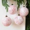 12pcs 8cm Christmas Hanging Balls Vintage Shatterproof Painted Christmas Ball DIY Crafts Plastic Xmas Tree Decoration