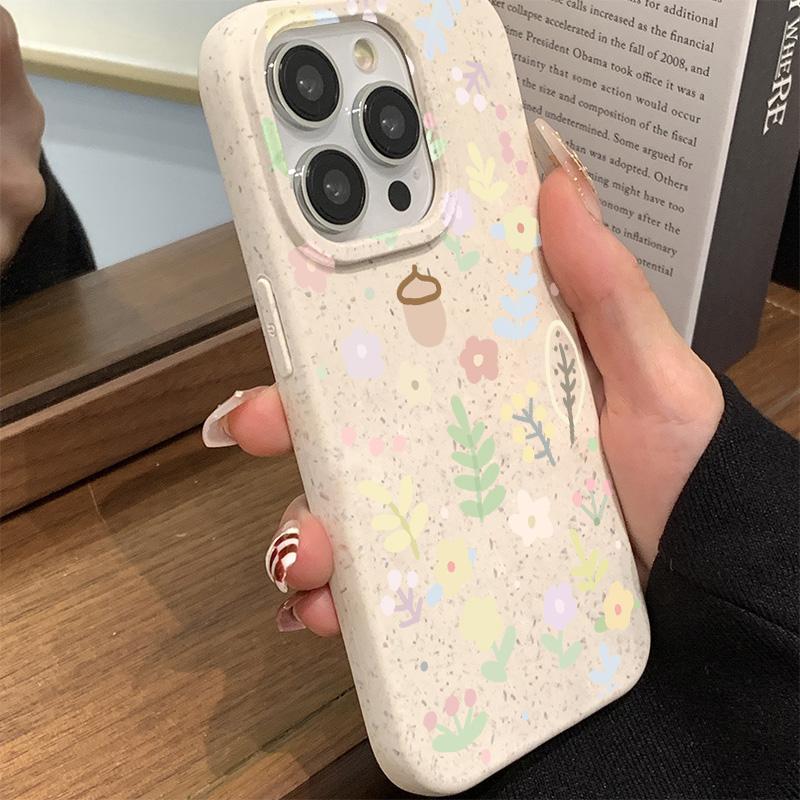 Mobile Phone Cases for iPhone 11 13 XR 15 Pro Max 12 14 Pro Max Case iPhone 16 7 Plus 8 Plus XS Max Degradable and Environmentally Friendly