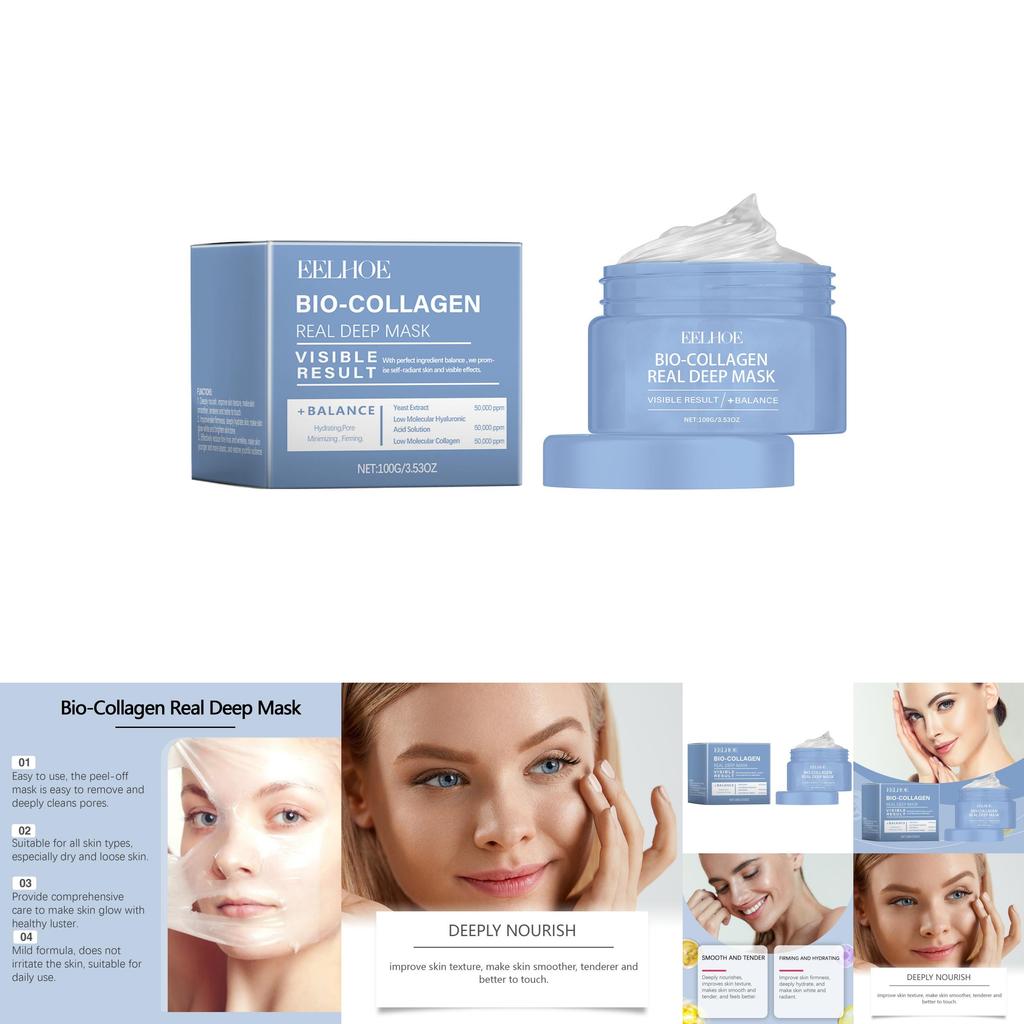 Eelhoe Collagen Peeling Facial Mask For Deep Hydration And Moisturizing Skin Care