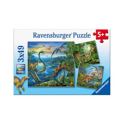 R093175 Dinosaur World 3X49pcs Board Game