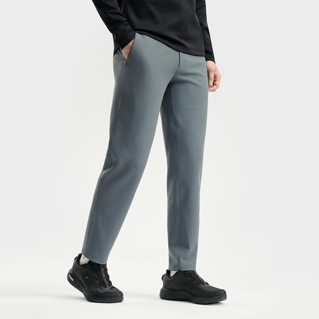 Fila AP. Einfache einfarbige Mode Lässig Vielseitig Bequem Strick-Sporthose mit geradem Bein Herrenunterteile A11M541604FMG