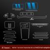 Volkswagen Tayron L Interior Protection: Console, Screen Film & B-Pillar Stickers