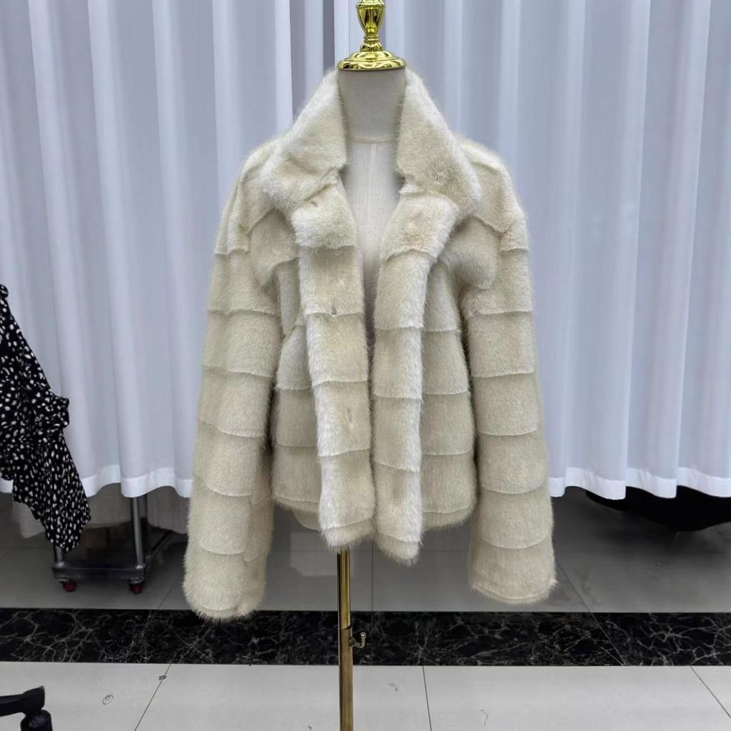Autumn and Winter New Collection: Fashionable Women's Thick and Environmentally Friendly Fur