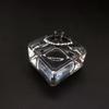 Square Glass Crystal Sphere Base Transparent Support Glass Holder Ball Display Stand Pedestal Holder Home Decoration Accessories