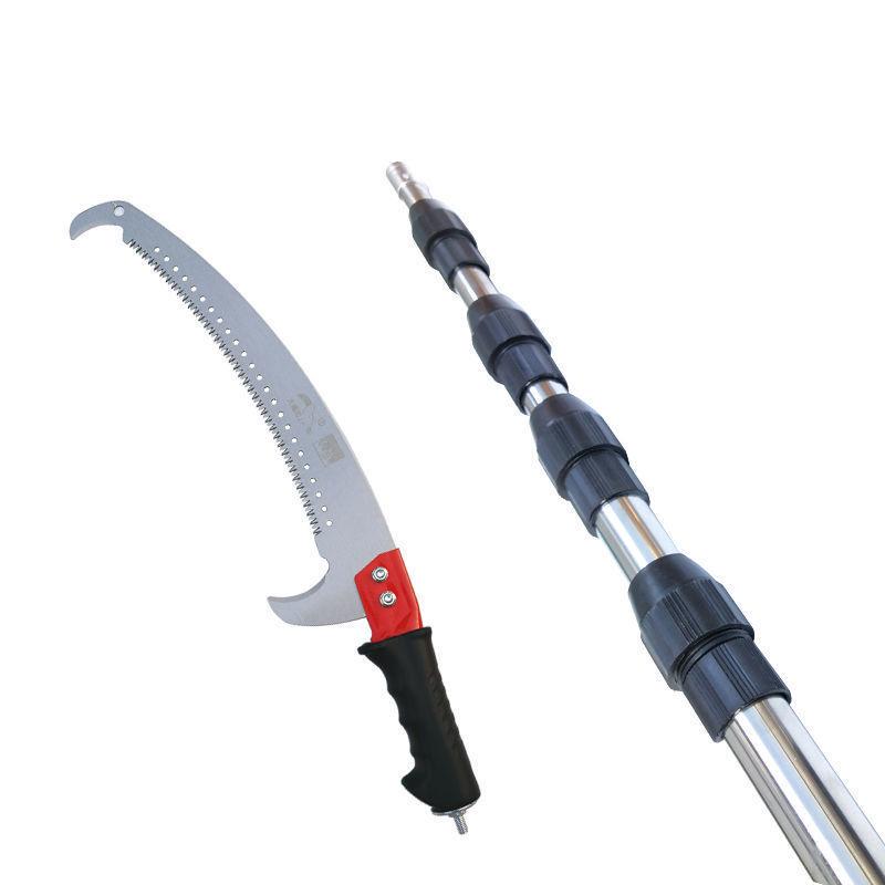 

Телескопическая пила из нержавеющей стали для обрезки высоких ветвей Single Hook [No pole]