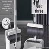 Magnetic Folding Broom & Dustpan Set for Efficient Floor Cleaning