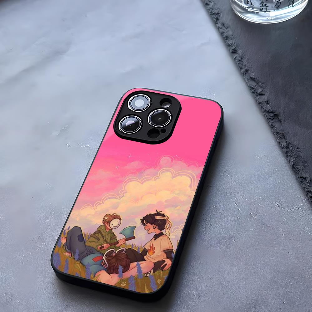 

Dream SMP Ranboo Phone Case Tempered Glass For IPhone 17 13 14 16 12 15 11 Pro Max Plus Mini X XR SE2020 Coque iPhone 13 Pro Max