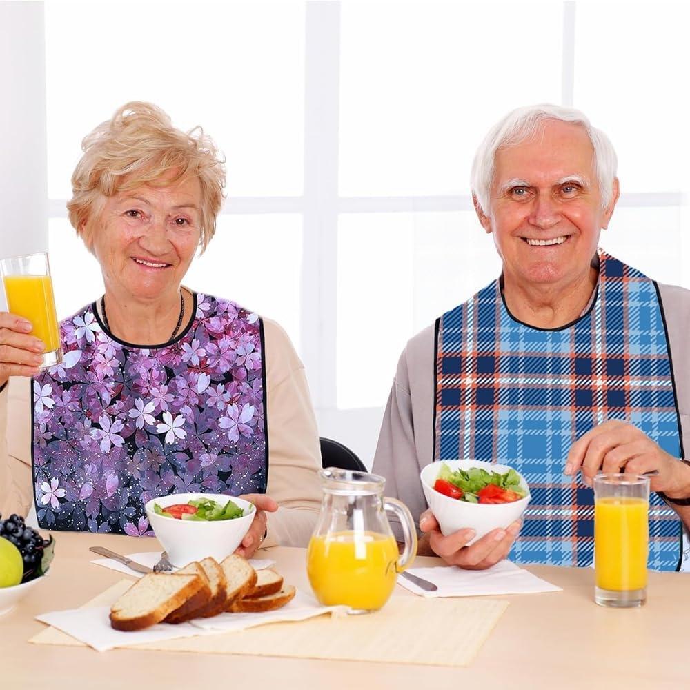 Hiliboom Adult Waterproof Dining Apron   High Durability And 3d Pocket