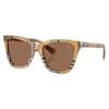 Brown Butterfly Ladies Sunglasses Be4455f 416373 55