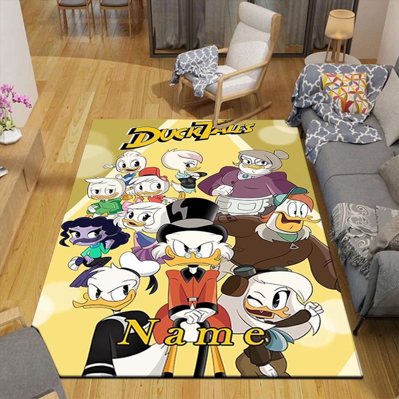 Custom 1Pc Donald Duck'S Garden Fun Rug Office Carpet Indoor Outdoor Entrance Doormat Nonslip Soft And Comfortable Living Room D91637