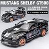1:24 Ford Mustang Shelby GT500 GT Supercar Alloy Metal Diecast Model Car Home Decoration & Collectibles Hobby Display Ornaments