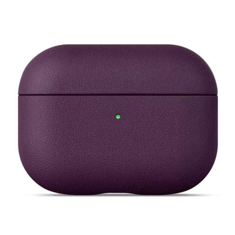 Slim PU Leather Case AirPods 5 Pro 3 - Full Coverage Shockproof Protective Cover In Solid Colors