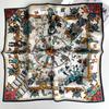 53Cm Pony Pattern Scarf Women Spring And Summer Thin Silk Square Scarf Fashionable And Versatile Bag Packaging Decoration Scarfs