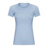 Women's Slim Fit Quick-Dry Yoga Top - Breathable, Short Sleeve Sports Shirt for Running, Fitness, and Pilates