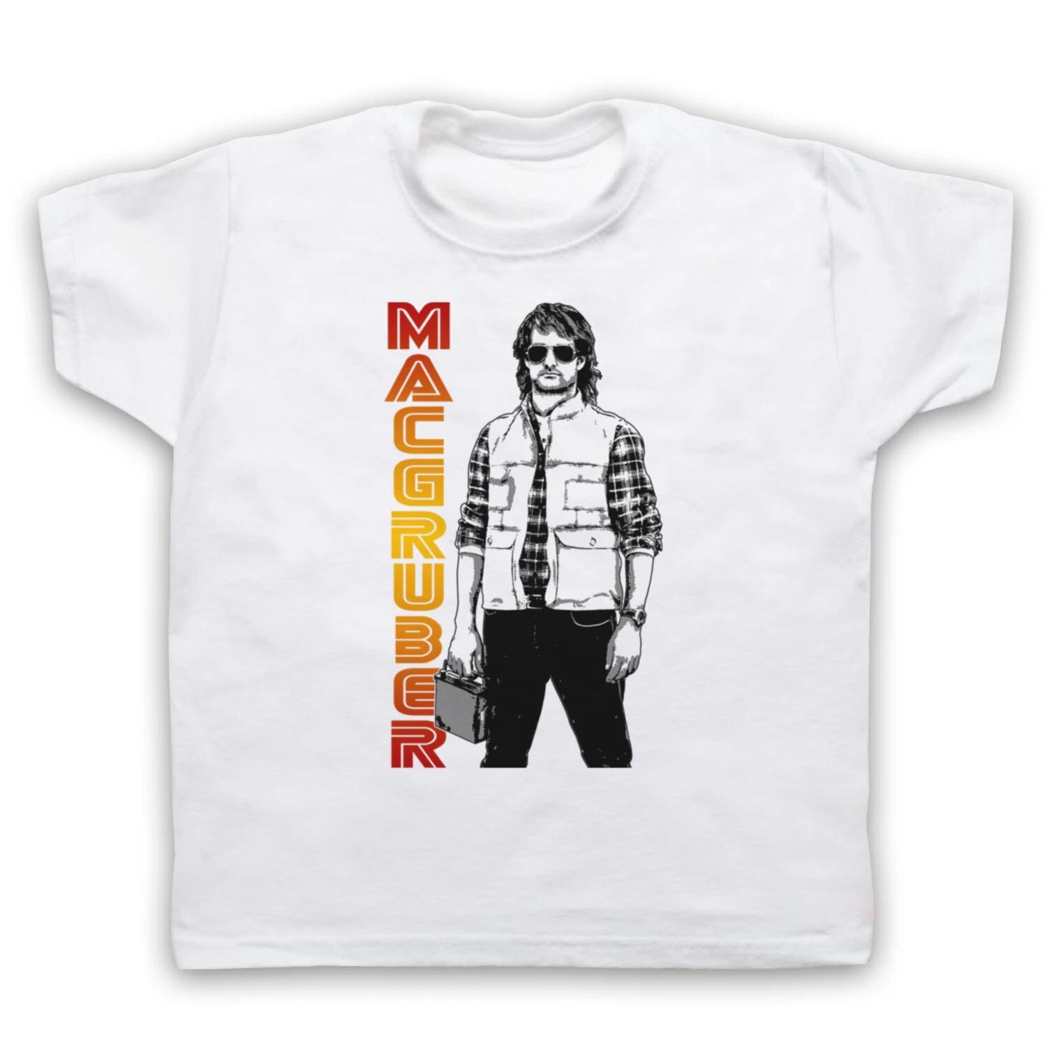 

MACGRUBER TRIBUTE COMEDY TV SNL MACGYVER PARODY FORTE KIDS CHILDS T-shirt 150