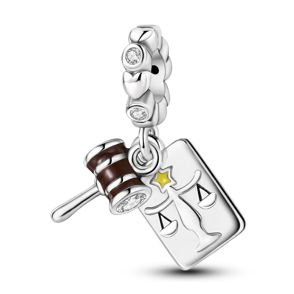 Newest Charms Bead Copper Lovely Cat Moon Eternal Love Heart Dangle Fit Original Fashion Bracelets Diy Jewelry