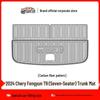 Compatible with 2024 Chery Fengyun CHERV T9: TPE Eco-Friendly Floor Mats & Waterproof Trunk Mat Set