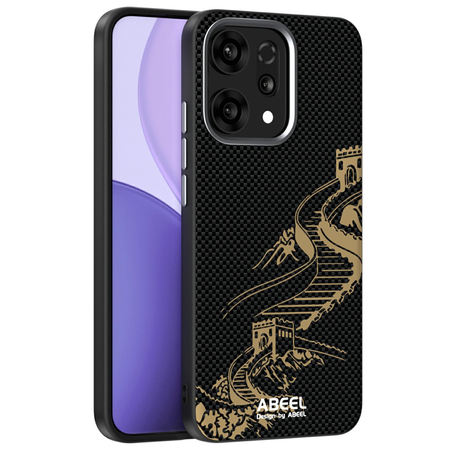 

ABEEL For Oppo Reno14 Pro 5G (Global) Case Compatible with MagSafe Ultra Slim PC TPU Phone Back Cover The Great Wall