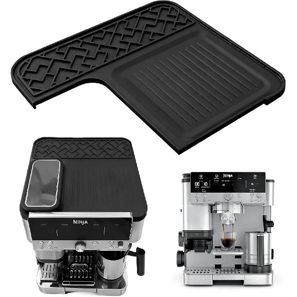 Top Mat for Ninja Luxe Espresso Coffee Machine ES601 & ES701, Food-Grade Silicone Heat-Resistant, Shields Top Surface from Scratches Ninja Luxe Cafe