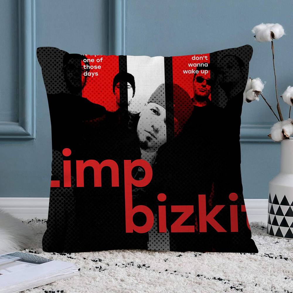 PC Limp Bizkit Pillow Cushion Cover Pillowcase Living Room Sofa Home Decor Customized