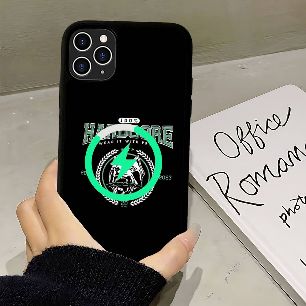 100 Hardcore Dog To The Bone For Magsafe Magnetic Phone Case For IPhone 17 16 Pro Max 15 Plus 14 13 12 11 Cover