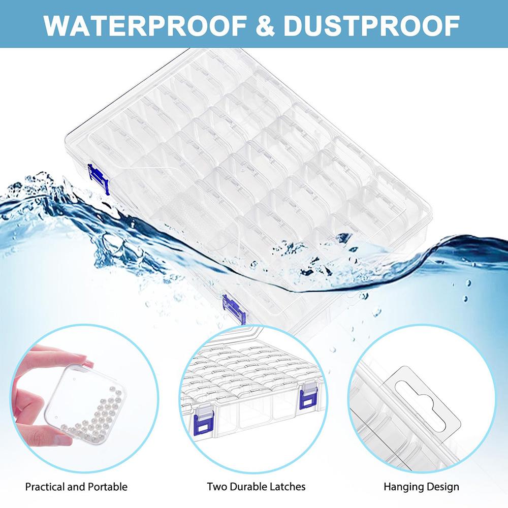 45 Grids 5D Diamond Painting Storage Box Diamond Embroidery Tool Accessories Storage Box