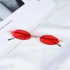 Chic Small Oval Sunglasses For Women Men Hippie Cool Metal Sun Glasses