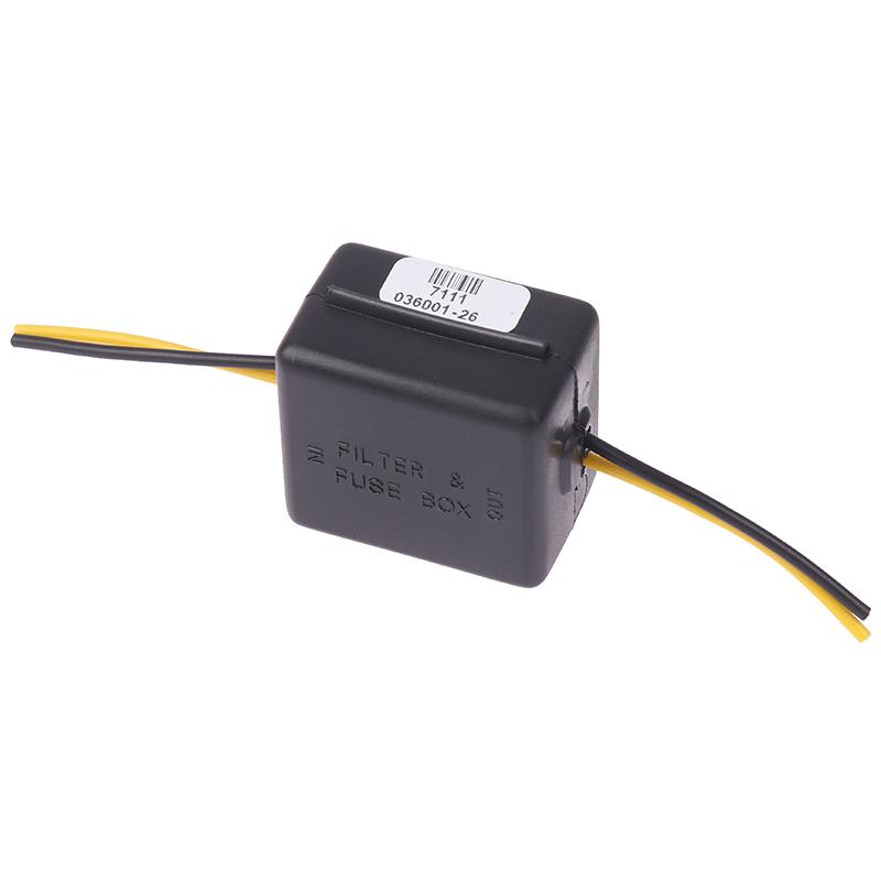 Car Power Signal Filter Anti-Interference Stereo Radio Audio Relay Capacitor Power Filter Accessories