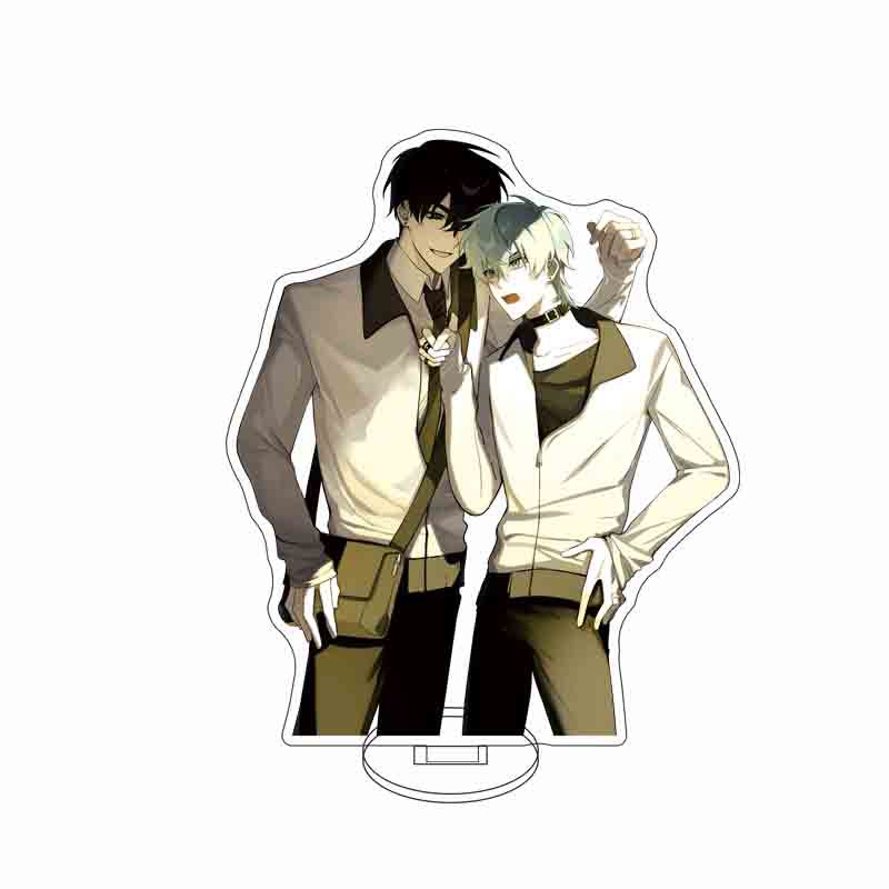 Alien Stage Till IVAN Luka Acrylic Stand Model Plate Decoration Originality Desk Figure Display Fan Gift Cartoon Couple Product