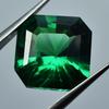 8.15 Ct AA++ NATURAL Best Green Garnet SQUARE Cut   Loose Gemstone