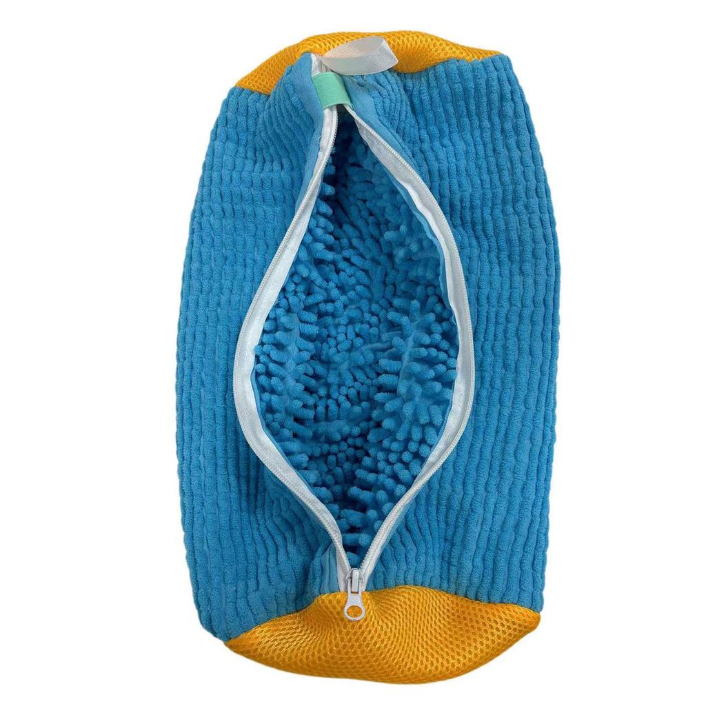 Wäscheschuhebeutel für Waschmaschine Wiederverwendbarer Reißverschluss Schuhwaschbeutel Sneaker Tennisschuhe Reinigungsset Schmutz entfernen