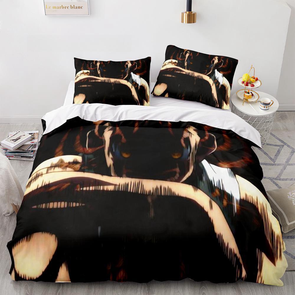 Fashion Anime HUNTER×HUNTER Bedding Set Single Twin Full Queen King Size Bed Set Adult Kid Bedroom Duvetcover Sets Home Textiles