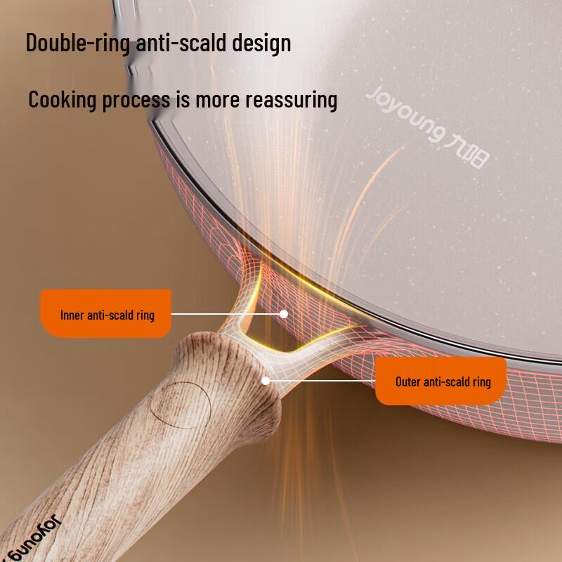 Joyoung Yunman 28cm Deep Frying Pan